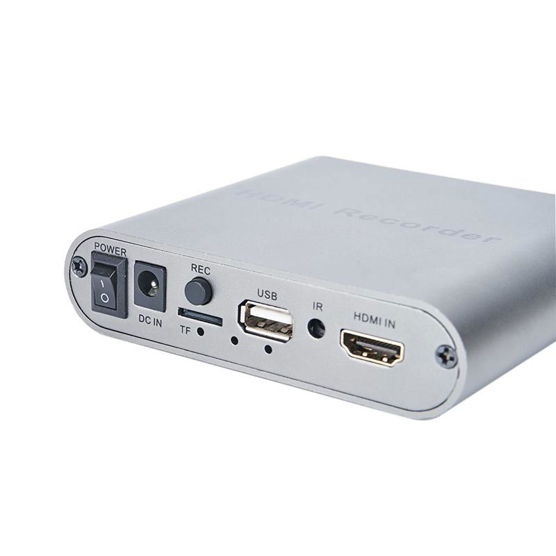 遊戲錄像機高清SD卡DVR內窺鏡錄製盒HDMI音視頻存儲器U盤錄像USB