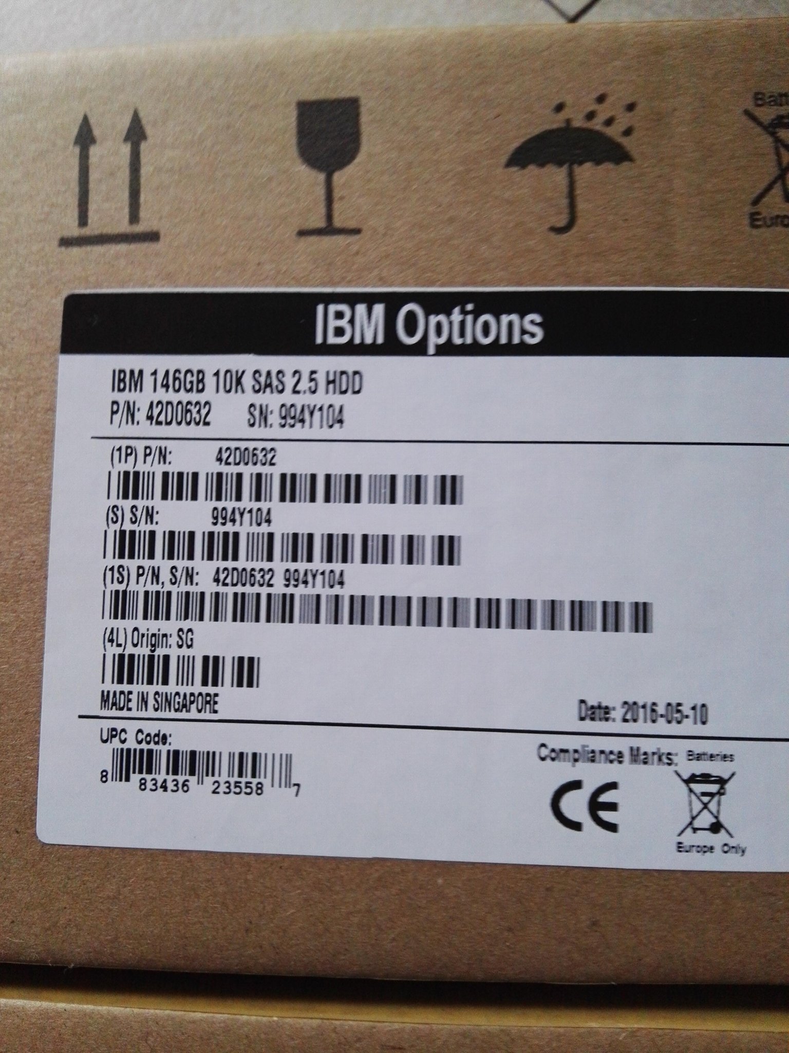 IBM SSD 00FN390 00YC390 00YC395 00YC400
