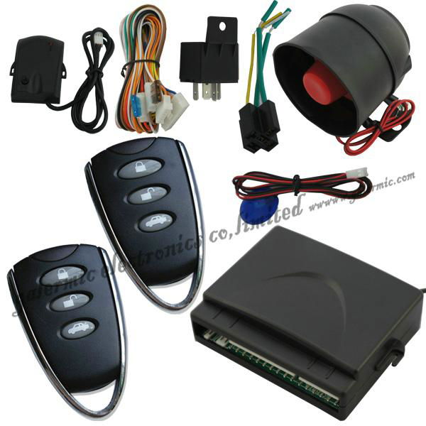 car alarm system with remote trunk release car door lock&unlock direction light
