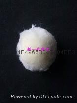 High pure white water filter cotton ball