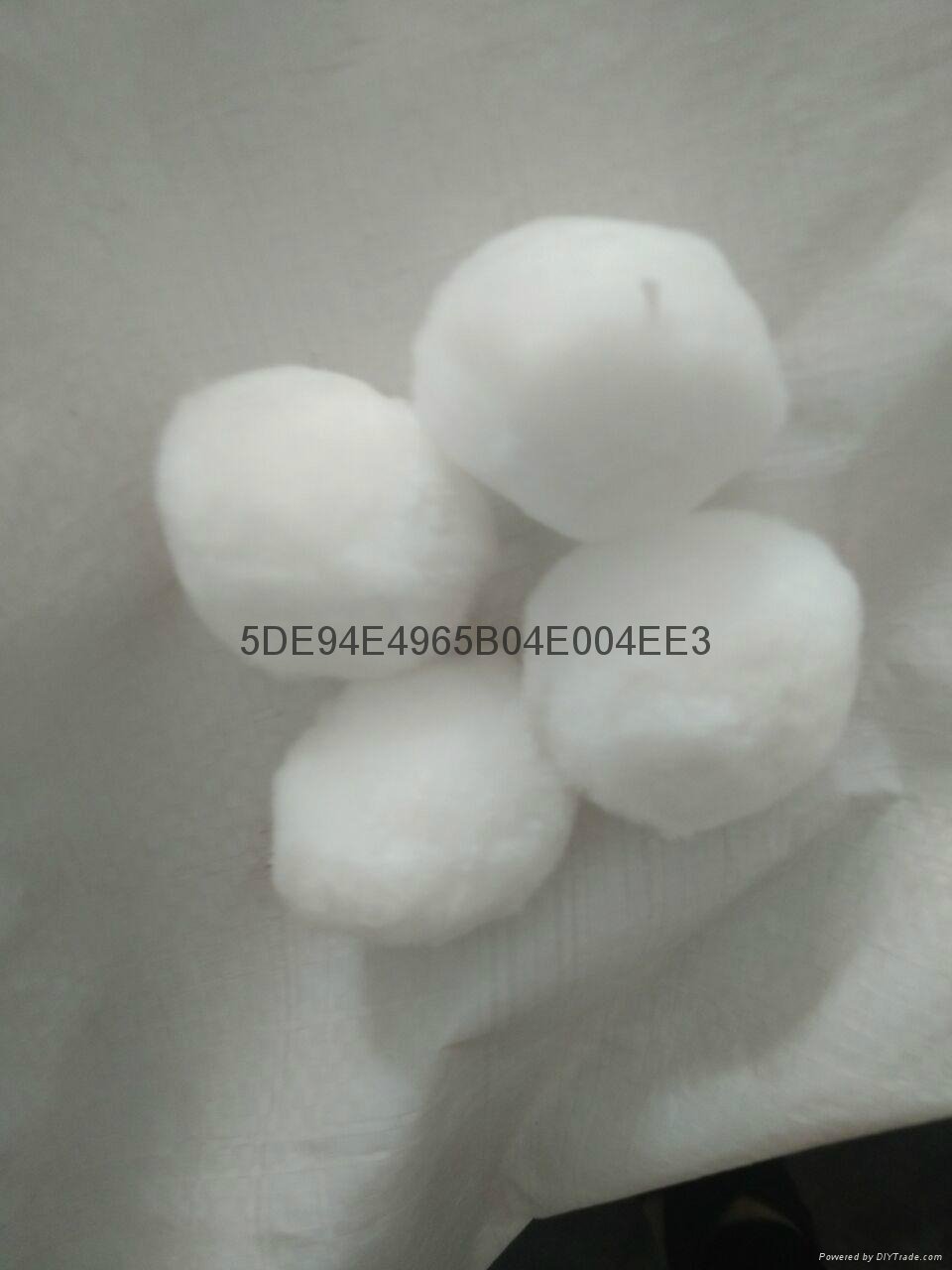 High pure white water filter cotton ball 4