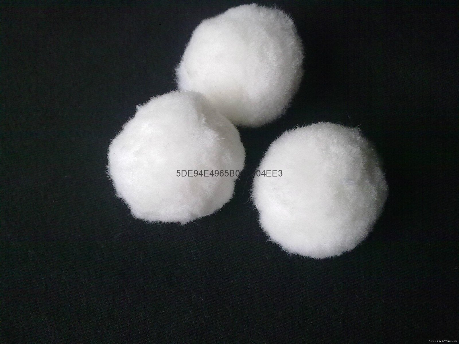 High pure white water filter cotton ball 5