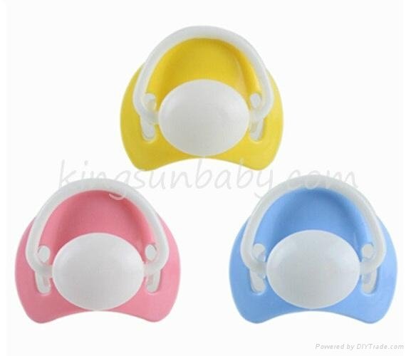 Anti Tear Newborn Baby Pacifier Eco Friendly Baby Einstein Soother Non Toxic 4