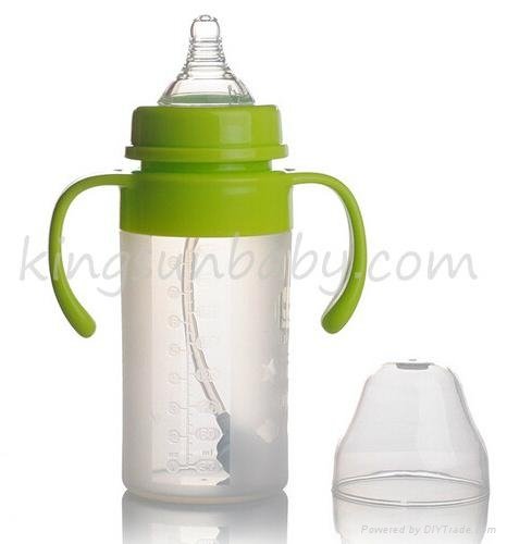 Food Grade Silicone Baby Feeding Bottle In Standard Neck 4