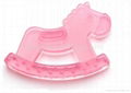 Horse Design Baby Teether Infant Silicone Teething Toy Non-toxic BPA Free 1