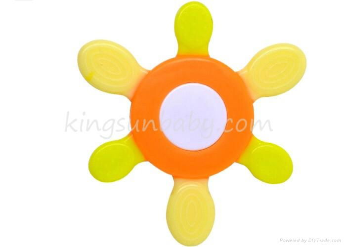 Horse Design Baby Teether Infant Silicone Teething Toy Non-toxic BPA Free 3