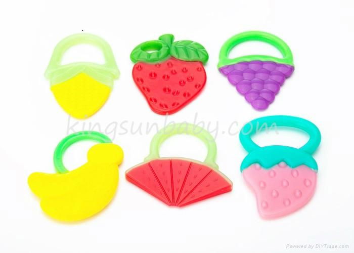 Horse Design Baby Teether Infant Silicone Teething Toy Non-toxic BPA Free 5