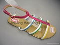 2014 high quality ladys new design fashion craft sandal