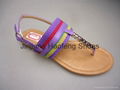 2014 high quality ladys new design fashion craft sandal 