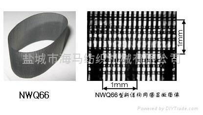 NWQ-PC系列新結構集聚紡網格圈（平條紋式—鍍碳）