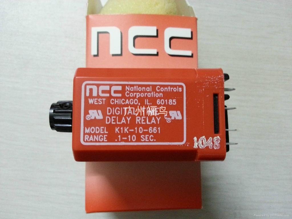 NCC時間繼電器,  型號: K1K-10-661