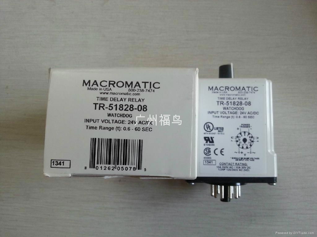 MACROMATIC時間繼電器, 型號: TR-51828-08