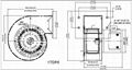 DAYTON風機, 型號: 1TDP6