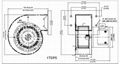 DAYTON風機, 型號: 1TDP5