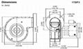 DAYTON風機, 型號: 1TDP3