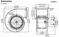DAYTON風機, 型號: 1TDT3