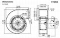 DAYTON风机, 型号: 1TDR8