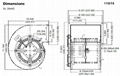 DAYTON风机, 型号: 1TDT8