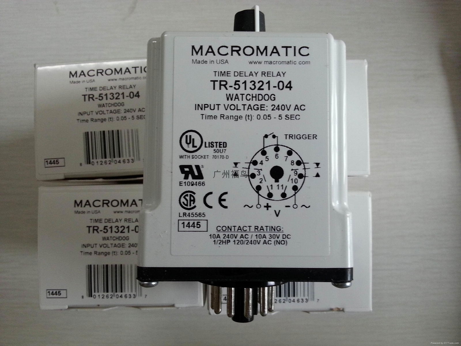 MACROMATIC时间继电器, 型号: TR-51321-04