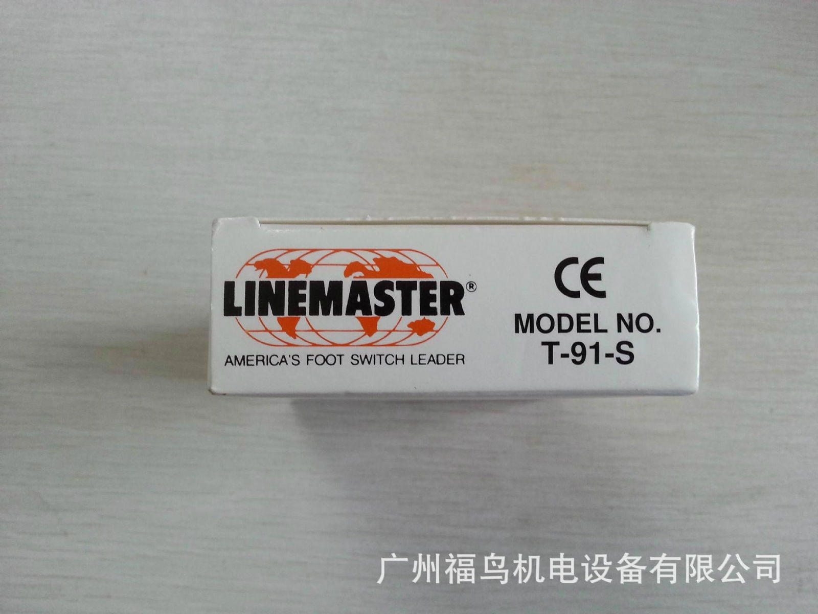 LINEMASTER脚踏开关,  型号: T-91-S