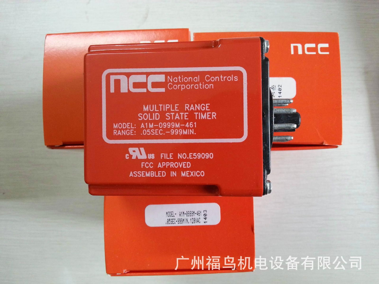 NCC時間繼電器,  型號: A1M-0999M-461