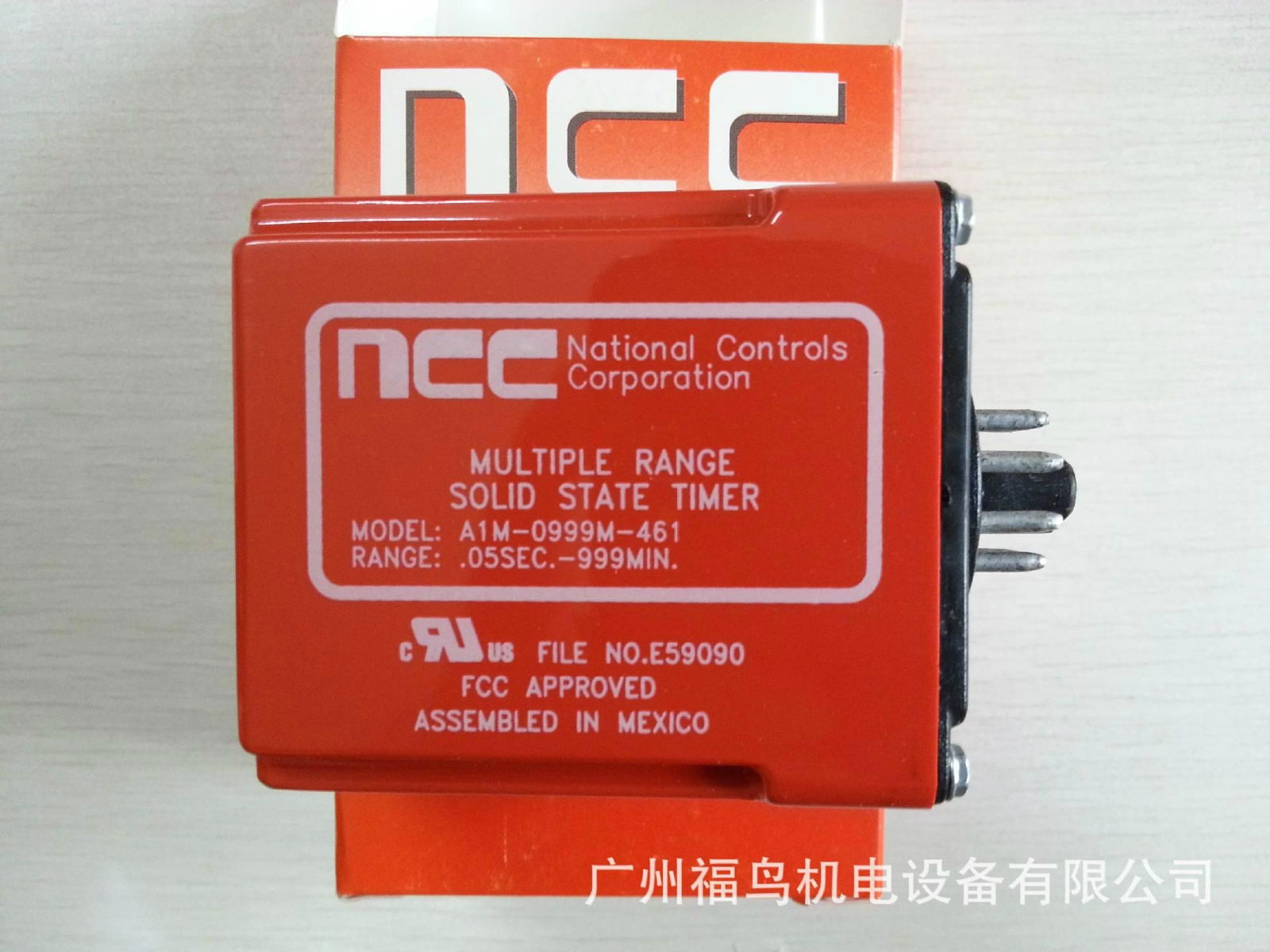NCC時間繼電器,  型號: A1M-0999M-461