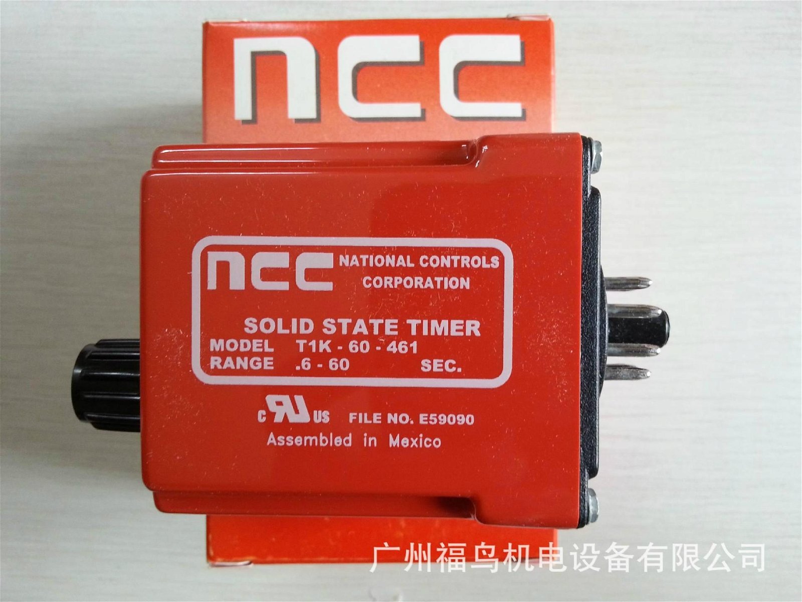 NCC時間繼電器,  型號: T1K-60-461