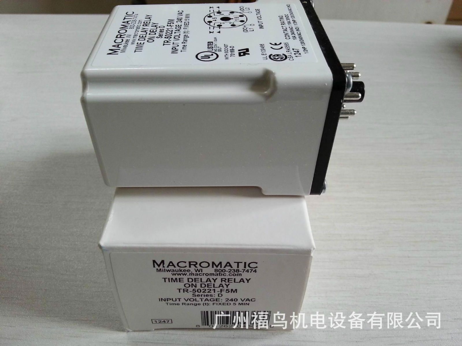 MACROMATIC时间继电器, 型号: TR-50221-F5M