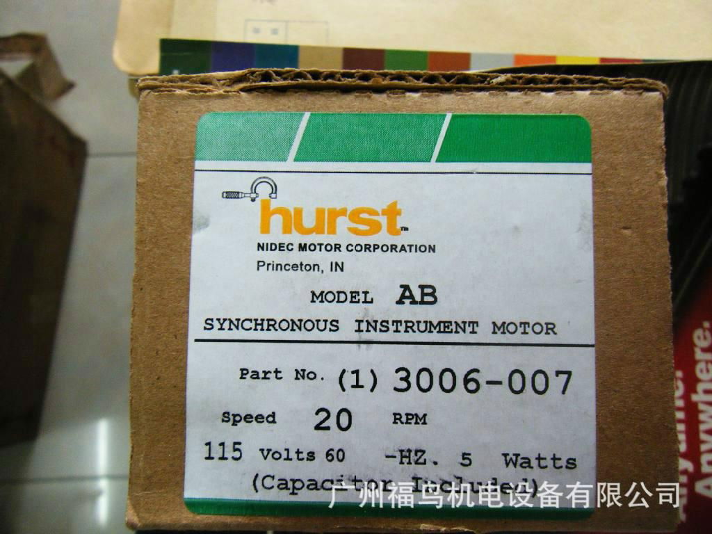 HURST电机, 马达, 型号: 3006-007