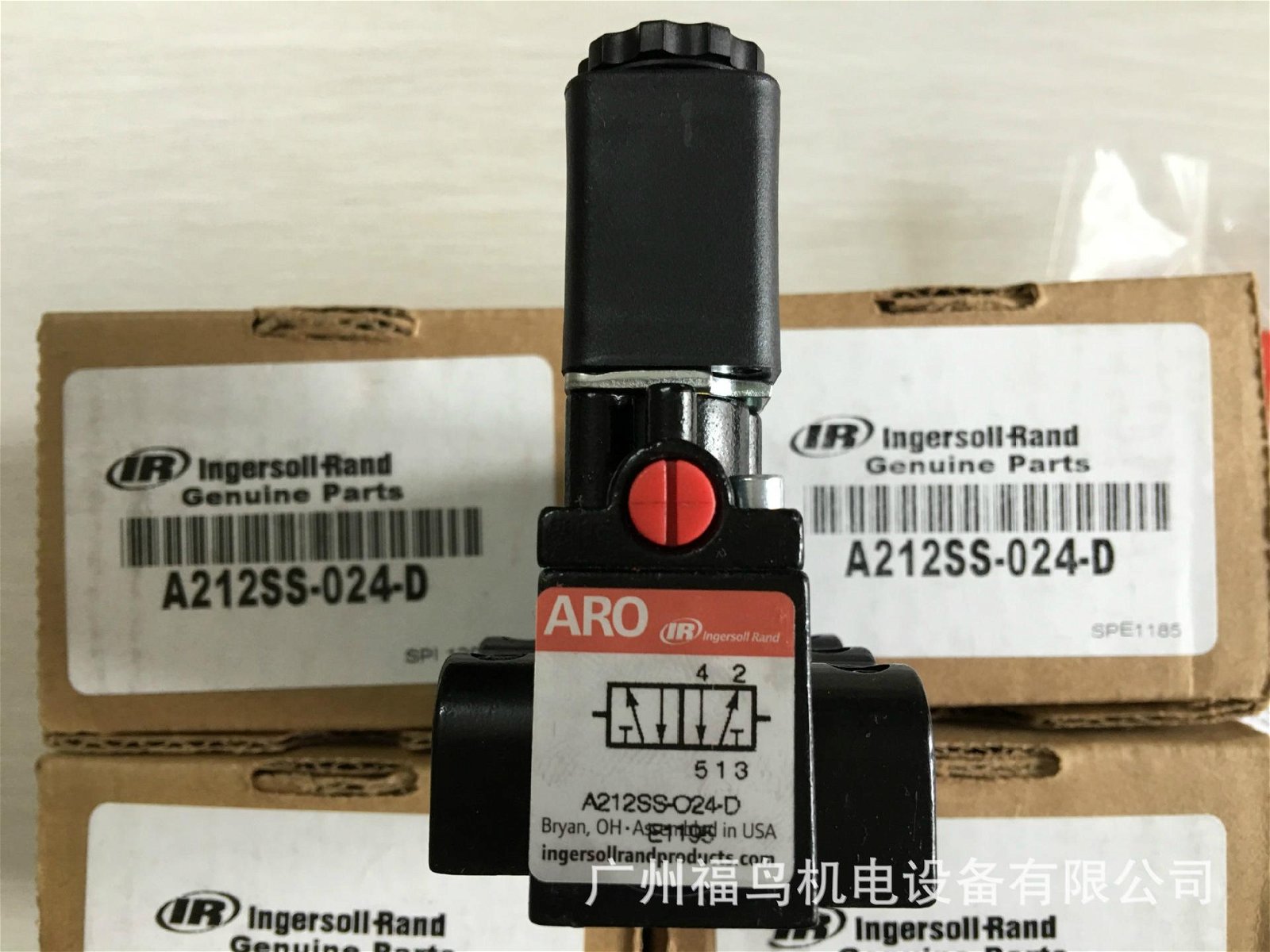ARO电磁阀,  型号: A212SS-024-D