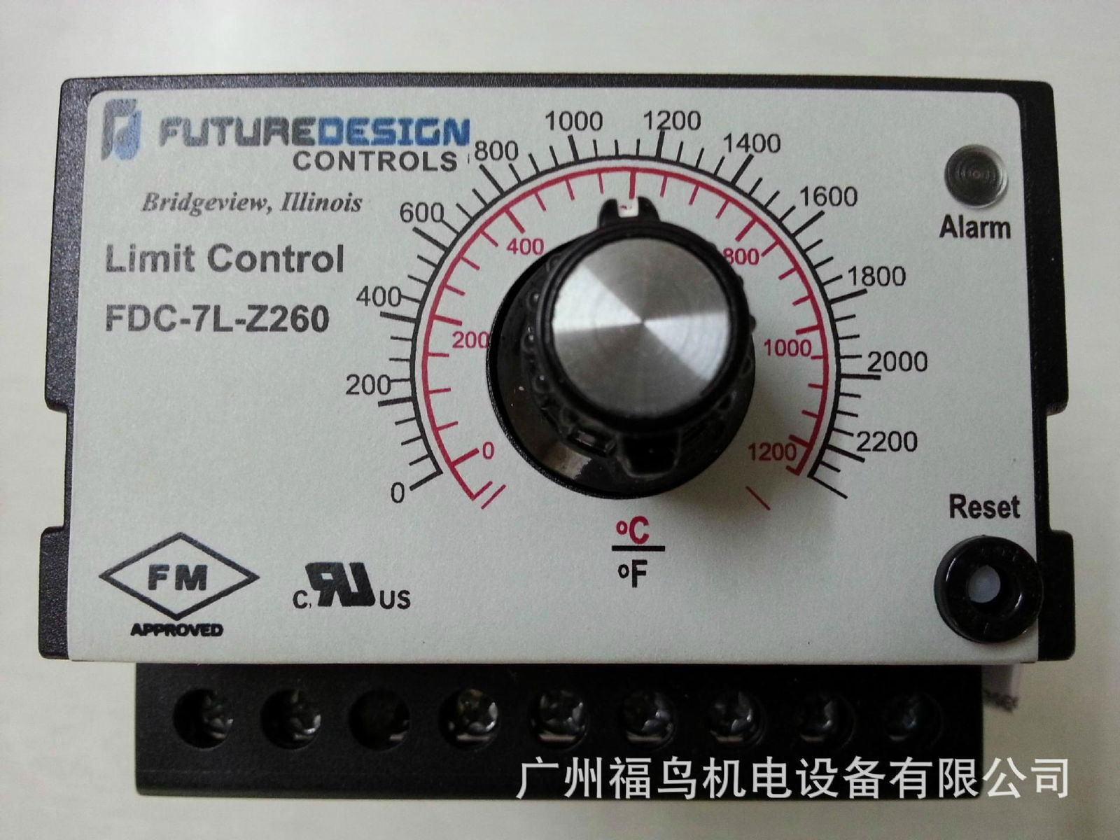 FUTURE DESIGN超温控制器, 型号: FDC-7L-Z260