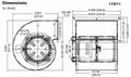 DAYTON風機, 型號: 1TDT1