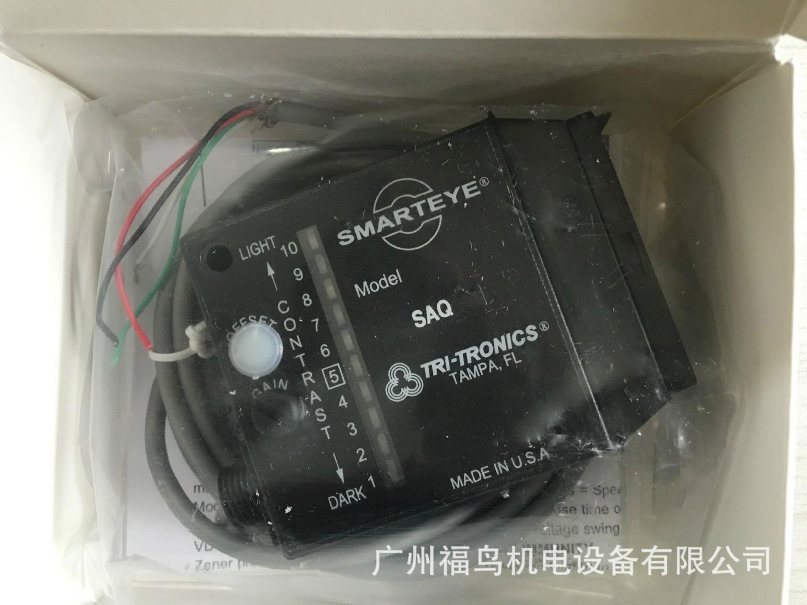 TRI-TRONICS传感器, 型号: SAQF1