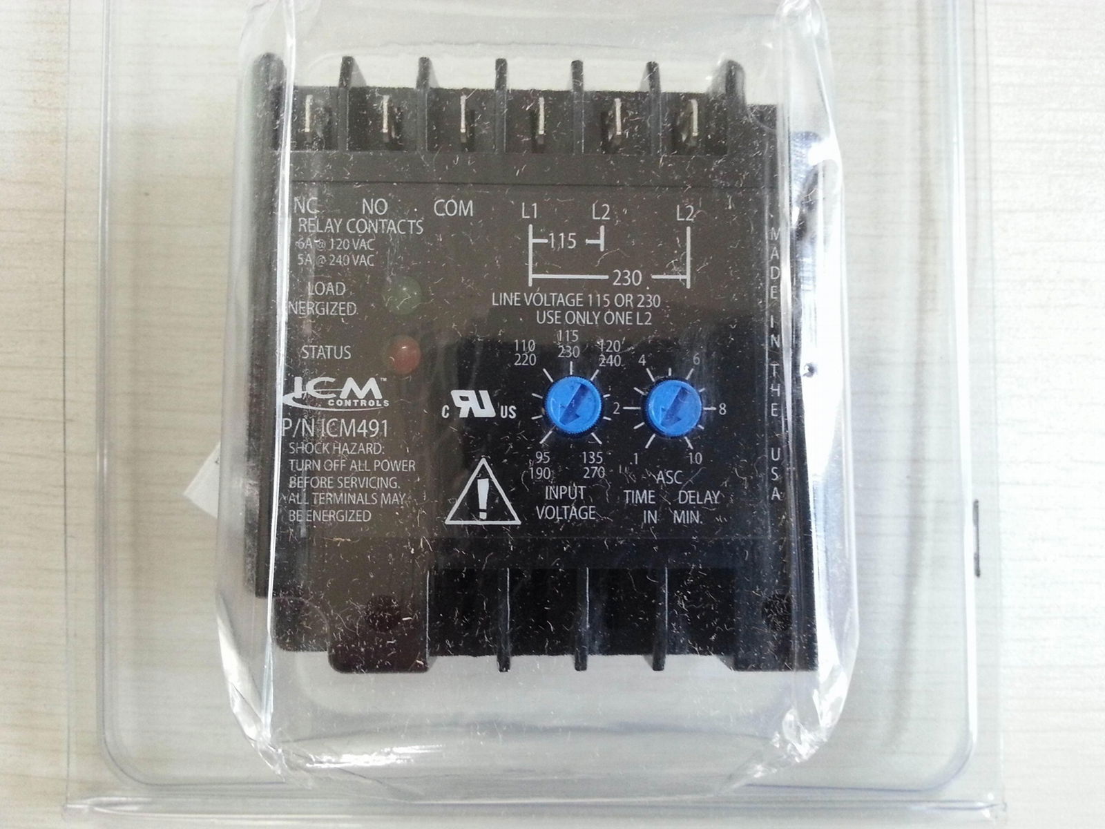 ICM繼電器, 型號: ICM491