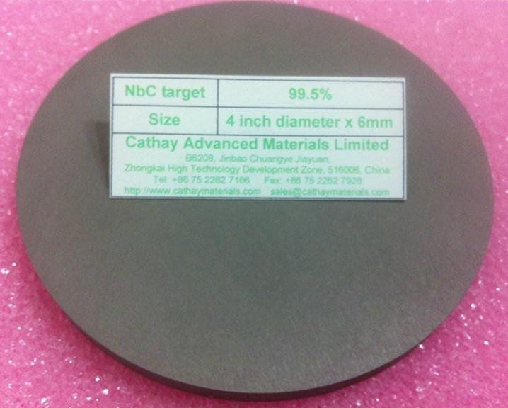 Niobium Carbide NbC target