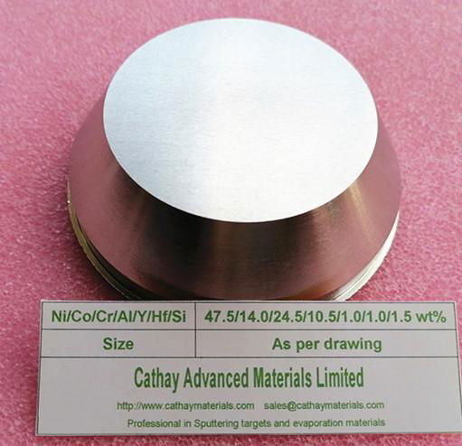 Thermal Barrier Coating TBC / NiCoCrAlYHfSi bond coating