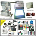 manual pad printing machine with polymer plate exposure machine 1