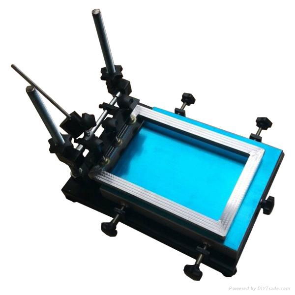 low cost manual flat screen printing machine for sale 3