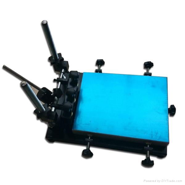 low cost manual flat screen printing machine for sale 5
