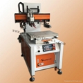 Economical electric flat sidle screen printer machine