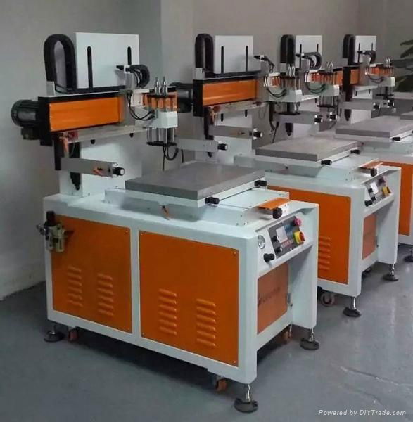 Economical electric flat sidle screen printer machine 3