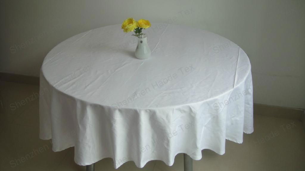 Cotton Table Cloth Satin Woven