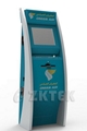 F8 Touchscreen kiosk with inlay metal