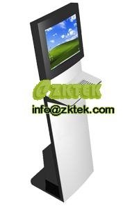 K1 Slim&sleek touchscreen kiosk with keyboard