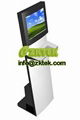 K1 Slim&sleek touchscreen kiosk with