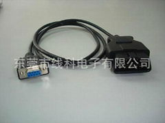 OBD16P detector cable car