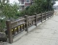 上海市政仿木栏杆 