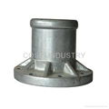 flange fitting for ceramic insulator