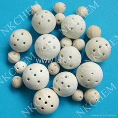 Porous Ceramic Ball As Catalyst Support