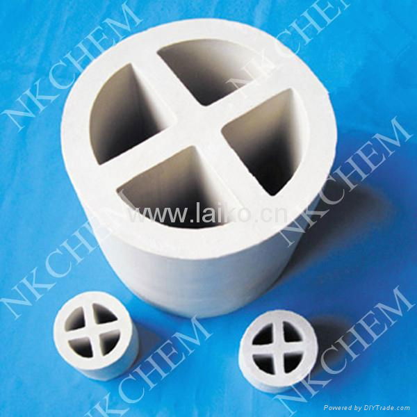Ceramic Cross Partition Ring Packings